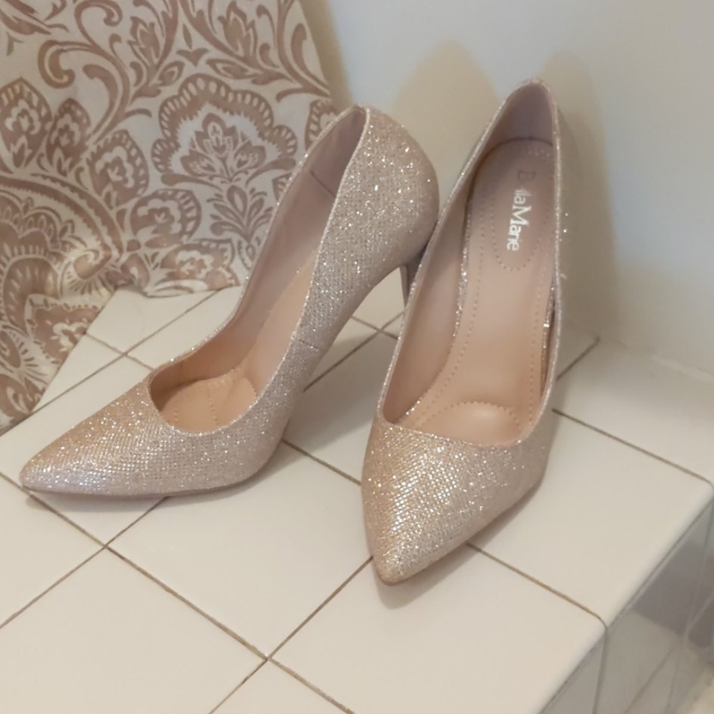 Stilleto Gold Sparkle